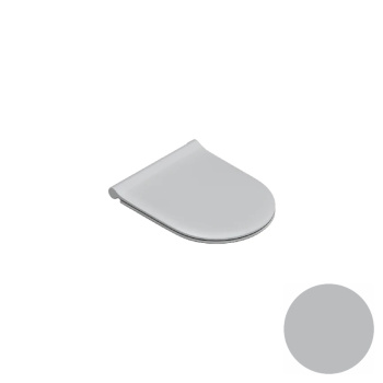 Сиденье для унитаза 46×35 Catalano SFERA с микролифтом тонкое Cemento satinato 0551200023