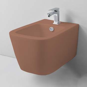 Биде подвесное Artceram A16 36х52, 1 отверстие, tortora ASB001 40 00