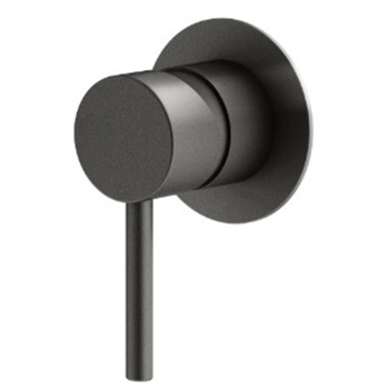 Смеситель для душа Plumberia Selection Ixo 1 вых., накладка диам.70, графит, XO1111GR