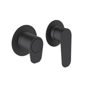 Смеситель для душа Ramonsoler Alexia встраиваемый на 3 выхода черный 361513HSNM