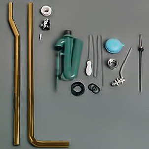 Механизм слива для унитаза Simas R 01 oro золото