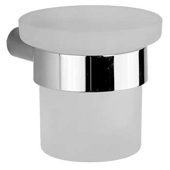 Стакан подвесной Cisal System матовое стекло/хром SY09050021 Акция