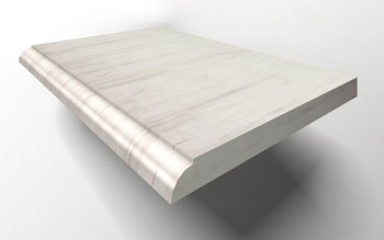 Мрамор Marmocer Stairs Diana White Solid Mb009 30x100 см MB009-AEBS