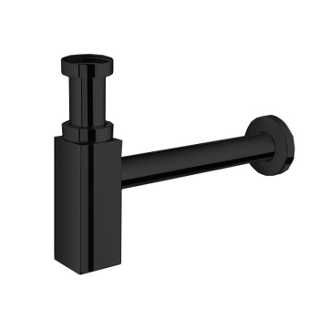 Сифон для раковины Fima Carlo Frattini Complementi Bagno чёрный матовый F407NS