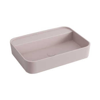 Раковина накладная/подвесная Cielo Shui Comfort SHCOLARSF CP 60 см розовый