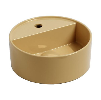 Раковина накладная Cielo Les Petites LPLATSF AM 28 см коричневый