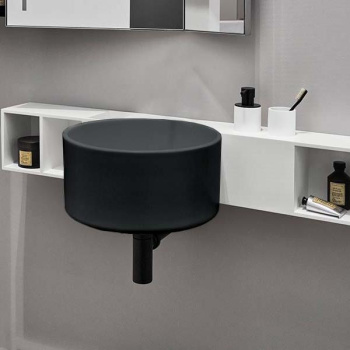 Раковина подвесная Cielo Sella SELSSF BA 40 см черный