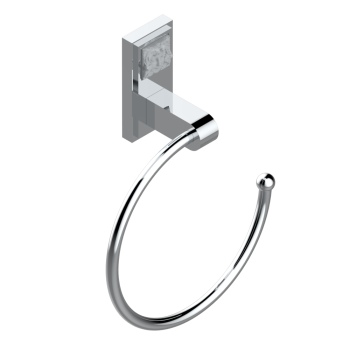 Полотенцедержатель THG Masque De Femme Lunaire A2R-A02-504N хром