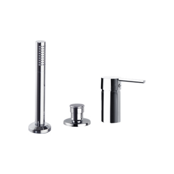 Смеситель на борт ванны Ramonsoler Drako без излива с душевым комплектом 333302SCAM