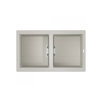 Мойка кухонная Omoikiri Banzen 86-2-WH белый 4993317