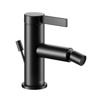 Смеситель для биде Keuco Ixmo Pure 59509371000 с гарнитурой, черный матовый