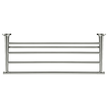 Duravit Starck T Полочка для полотенец 610x232мм настенная, цвет: Stainless steel Brushed
