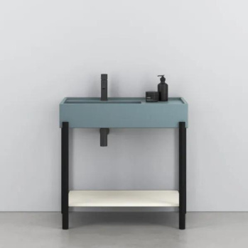 Раковина накладная Cielo Plinio PNLA115 PL 115 см голубой