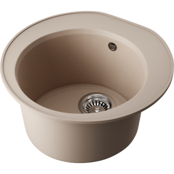 Мойка кухонная Omoikiri Miya 50R-SA бежевая 4993505