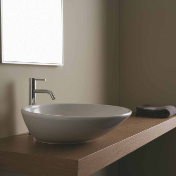 Раковина Globo Lavarredo 50х50х14 см, без отв., без перелива, белый LAT50.BI