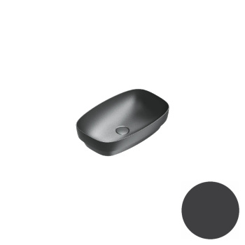 Раковина 60×38 Catalano Alvea встраиваемая Nero satinato 0624600022