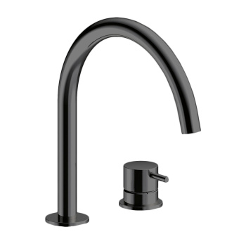 Смеситель для раковины Almar E214005.AB черный