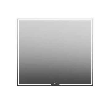 Зеркало MIO прямоугольное с диером Kerama Marazzi 80 белое MIO.mi.80\WHT