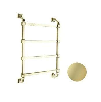 Полотенцесушитель водяной Margaroli Concerto 7324704EGON 81x53 золото
