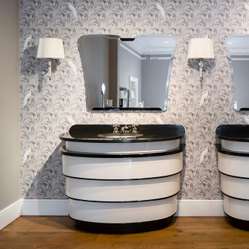 Тумба под раковину Devon&Devon Summertime PURE со столеш.из черного mрамора nero marquinha 1250х620х890 мм с 3 отв.под смесит без раковины SUMMERTIME/NEMAR/PW