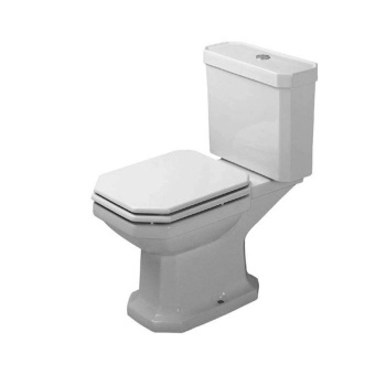 Duravit 1930 Бачок для унитаза (022709, 022701) с механизмом двойного смыва, подвод воды снизу слева, цвет: белый