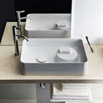 Laufen VAL Раковина-чаша 550х360х125мм без отв. под смеситель, цвет: белый