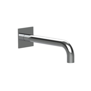 Излив настенный Almar 24 cм для ванны с квадратным отражателем, хром E098011.CR