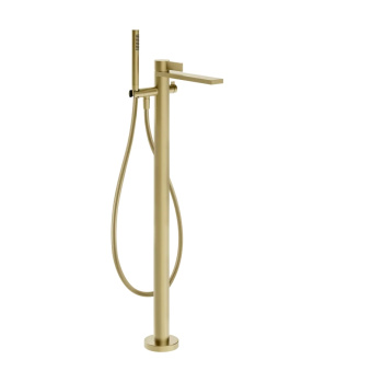 Смеситель для ванны Gessi 73628.727 Brass Brushed PVD
