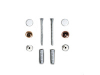 Крепление для унитаза/биде Simas F90 Cr хром