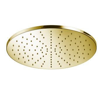Душевая лейка потолочная Almar 380х380, 1 режим, золото PVD, E044049.GO