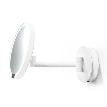 Косметическое зеркало Decor Walther Round 122350 белый матовый