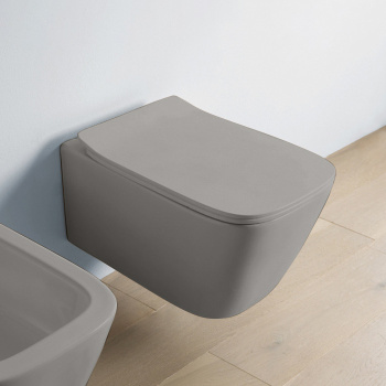 Унитаз подвесной Artceram A16 ASV003 15 00 с крепежом, grigio oliva