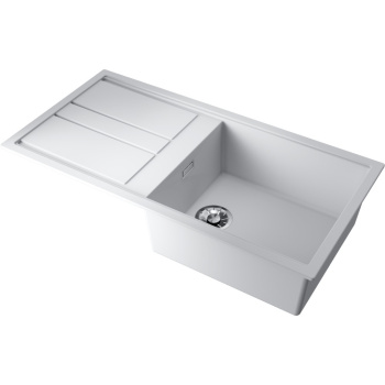 Мойка кухонная Omoikiri Kitagawa 100 белая 4993787