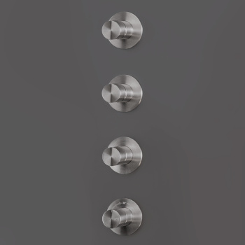 Смеситель для душа CЕА Design Cartesio CAR 62 S с термостатом сталь