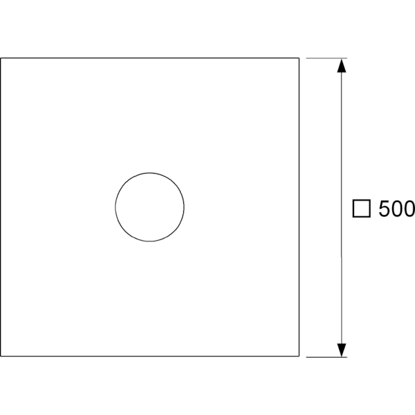 Гидроизоляционная манжета Tece Tecedrainpoint S 3690006