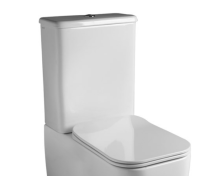 Бачок для напольного унитаза с механизмом смыва GSG Ceramic Design Brio BRCIMBL000 + ACS82 белый глянцевый