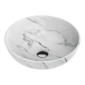 Раковина накладная Omoikiri Hitomi-WH Marble WH Marble 4972078