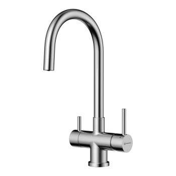 Смеситель для кухни Omoikiri Akita нержавеющая сталь 4994086