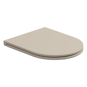 Крышка с сиденьем для подвесного унитаза с микролифтом GSG Ceramic Design Like LKCOPRSLTICR034 Sabbia Matt