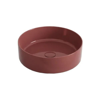 Раковина накладная Cielo Shui Comfort SHCOLAO40 CO 40 см красный