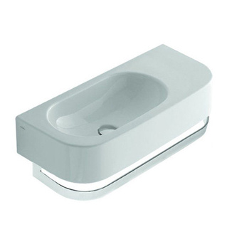 Раковина Globo Forty3 55х27 см, без отв., белый SCT55.BI*0