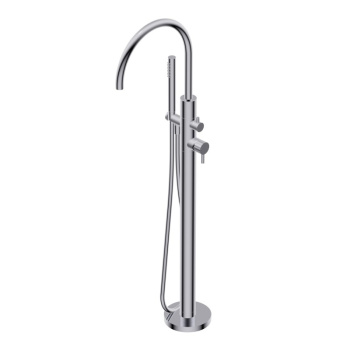 Смеситель для ванны Ritmonio Diametro35 Impronte напольный хром PR51DE202CRL