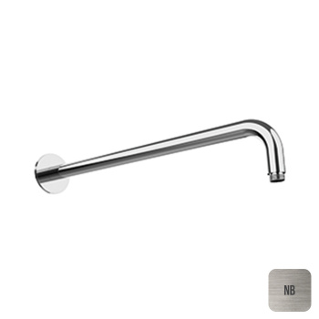 Держатель верхнего душа настенный Almar 42 с круглым отражателем, nickel brushe nb E021115.NB