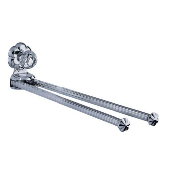 Держатель для полотенец Jorger Florale Crystal 600.00.012.000 chrome