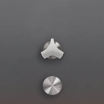 Смеситель для ванны CЕА Design Ziqq ZIQ 81 S с термостатом сталь