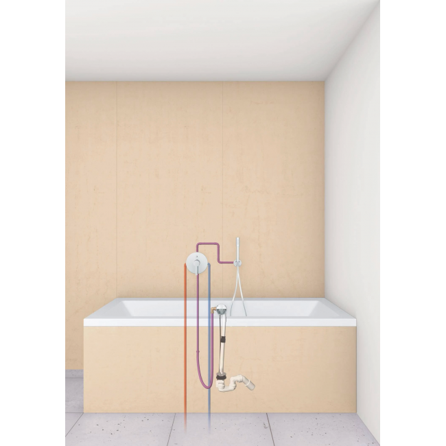 Слив-перелив для ванны Grohe 28990000 белый