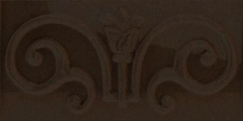 Керамический бордюр LaDiva Listello Genova Caffe 10x20 Luc