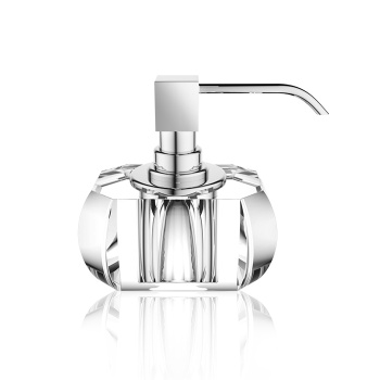 Дозатор для мыла Decor Walther Kristall 924256 кристальный / хром