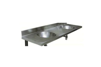 Раковина коллективная с умывальниками Nofer 13070.1.S