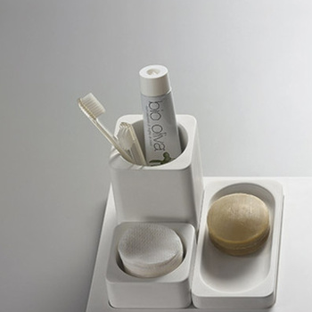 Стакан настольный Agape Surf, белый ACOM0631Z